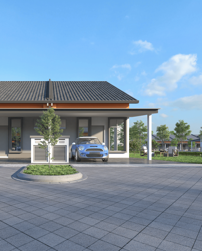 Rumah Teres Satu Tingkat